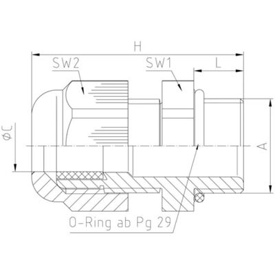 Jacob - Forskruning Perfect PG21 - 13-18 mm - IP68 - Cable gland - Publicité Jacob - Forskruning Perfect PG21 - 13-18 mm - IP68 - Cable gland - Publicité