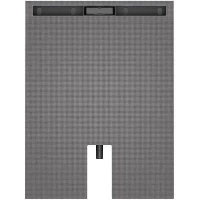 Wedi Fundo Plano Linea Plato de ducha gris - 120x100 cm Wedi Fundo Plano Linea Plato de ducha gris - 120x100 cm