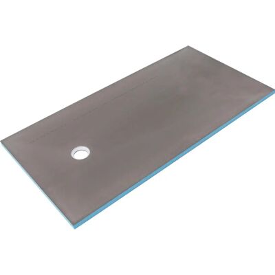 Wedi - Bac à douche rectangulaire 200x100 - Fondo Primo, Évacuation excentrée - Publicité Wedi - Bac à douche rectangulaire 200x100 - Fondo Primo, Évacuation excentrée - Publicité