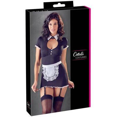 Sexy dienstmeid kostuum met kousen en schort - Producttype Sexy dienstmeid kostuum met kousen en schort - Producttype