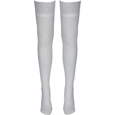 Cottelli Λευκές Κάλτσες με Δαντέλα - Stockings Cottelli Λευκές Κάλτσες με Δαντέλα - Stockings