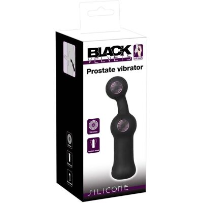 Black Velvets Prostaat Vibrator - Siliconen, USB - 18.9cm Black Velvets Prostaat Vibrator - Siliconen, USB - 18.9cm