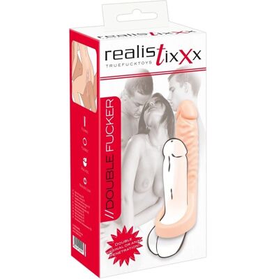 Realistixxx Double Fucker - Juguetes para penetración doble Realistixxx Double Fucker - Juguetes para penetración doble