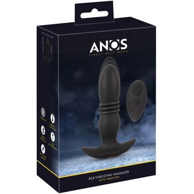 ANOS Oppladbar Trådløs Vibro-Anal Plug ANOS Oppladbar Trådløs Vibro-Anal Plug