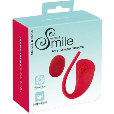 Vibromasseur RC Slim Panty - Télécommande, 7 modes Vibromasseur RC Slim Panty - Télécommande, 7 modes
