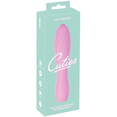 Vibratore Mini Cuties - 10 Modalità di Vibrazione - Impermeabile - Piccolo e Potente Vibratore Mini Cuties - 10 Modalità di Vibrazione - Impermeabile - Piccolo e Potente