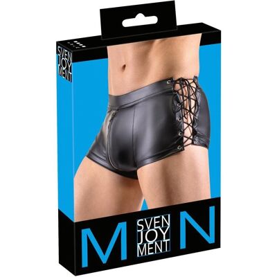 Μαύρα Παντελόνια Svenjoyment με Πλάγια Δαντελωτά Σχοινιά - Παντελόνια Μαύρα Παντελόνια Svenjoyment με Πλάγια Δαντελωτά Σχοινιά - Παντελόνια