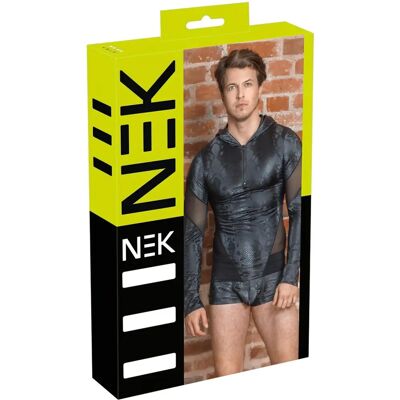 Chemise Homme NEK - Effet Reptile - Noir - Chemise Chemise Homme NEK - Effet Reptile - Noir - Chemise