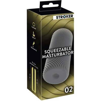 You 2 Toys Masturbatore Squeezable - TPE Testurizzato 15cm You 2 Toys Masturbatore Squeezable - TPE Testurizzato 15cm