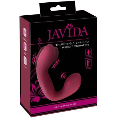 Vibratore Rabbit JAVIDA - 10 Modalità + Potenza Vibratore Rabbit JAVIDA - 10 Modalità + Potenza