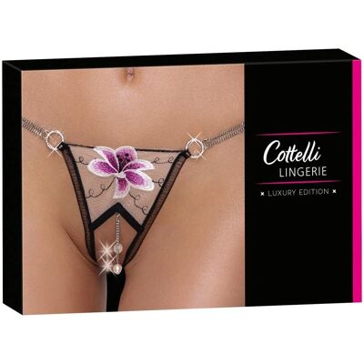 Cottelli Riostring Μαύρο - Αισθησιακά εσώρουχα Cottelli Riostring Μαύρο - Αισθησιακά εσώρουχα