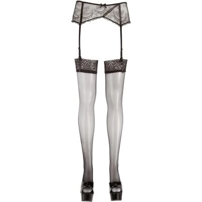 Cottelli Collection Bas - Dentelle Noire - Bas - Publicité Cottelli Collection Bas - Dentelle Noire - Bas - Publicité