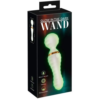 You2Toys Varita que brilla en la oscuridad - Vibrador, 9 modos, Recargable You2Toys Varita que brilla en la oscuridad - Vibrador, 9 modos, Recargable