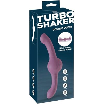 You2Toys Turbo Shaker Double Lover - Dvojitý vibrátor You2Toys Turbo Shaker Double Lover - Dvojitý vibrátor