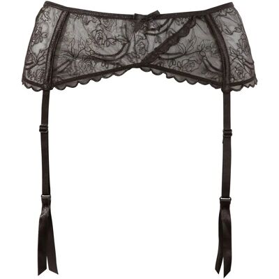 Ceinture porte-jarretelles basique de Cottelli Collection, noir, réglable, fermeture à crochet Ceinture porte-jarretelles basique de Cottelli Collection, noir, réglable, fermeture à crochet