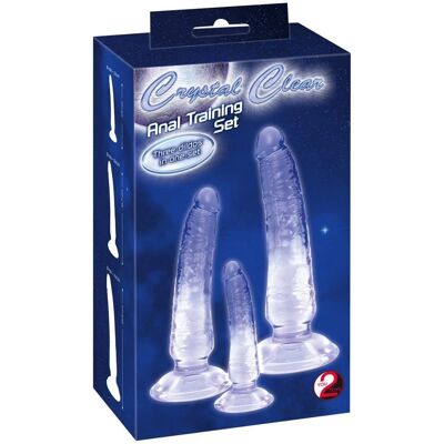 Σετ αναλογικών διδύμων Crystal You2Toys - 3 Μεγέθη Σετ αναλογικών διδύμων Crystal You2Toys - 3 Μεγέθη