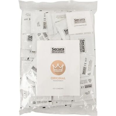 Preservativi Trasparenti Secura Original 100 - Preservativi Preservativi Trasparenti Secura Original 100 - Preservativi