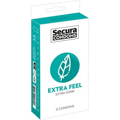 Secura Extra Feel 12 db Átlátszó Óvszerek Secura Extra Feel 12 db Átlátszó Óvszerek