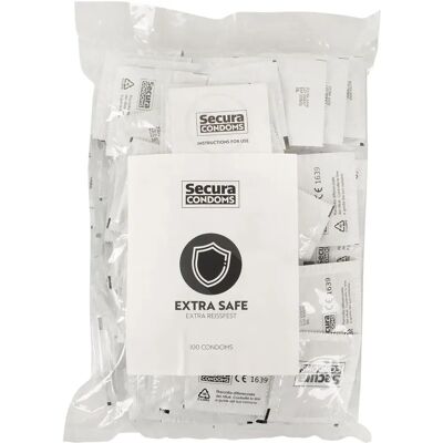Secura Extra Safe 100 kpl - Kondomit Secura Extra Safe 100 kpl - Kondomit