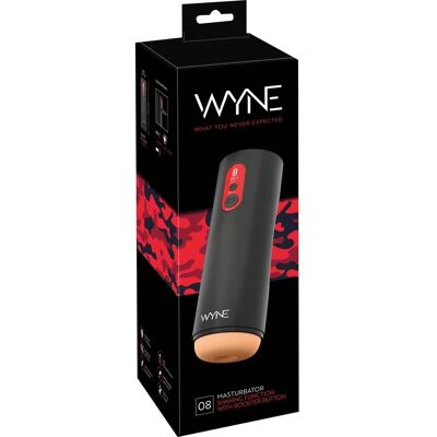 Wyne Masturbator - Automaattinen Voimakas Moottorilla - Musta Wyne Masturbator - Automaattinen Voimakas Moottorilla - Musta