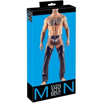 Svenjoyment Chaps plus String noir - Ensemble Chaps et String - Publicité Svenjoyment Chaps plus String noir - Ensemble Chaps et String - Publicité