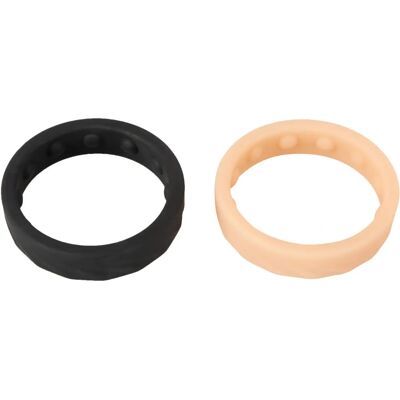 YOU2TOYS 4 en 1 Anillos para pene - Silicona flexible, 4 modos YOU2TOYS 4 en 1 Anillos para pene - Silicona flexible, 4 modos