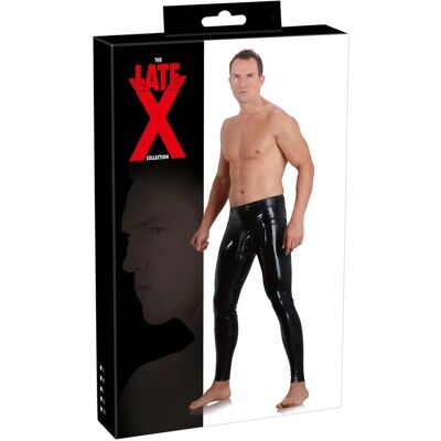 Late X - Leggings mit Hülle - Black - 2XL - Latex Late X - Leggings mit Hülle - Black - 2XL - Latex