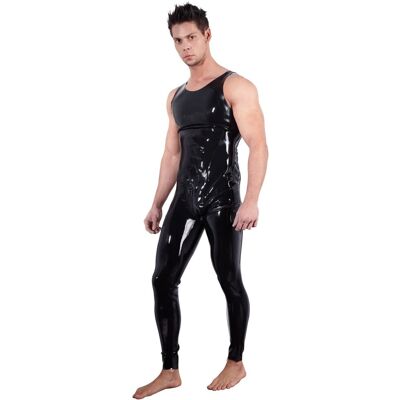 Body in lattice con zip - Nero - Latex Bodysuit Body in lattice con zip - Nero - Latex Bodysuit