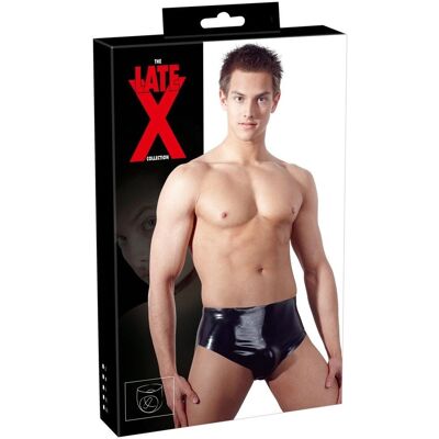 Late X Latexshorts XL Zwart - Lingerie Late X Latexshorts XL Zwart - Lingerie