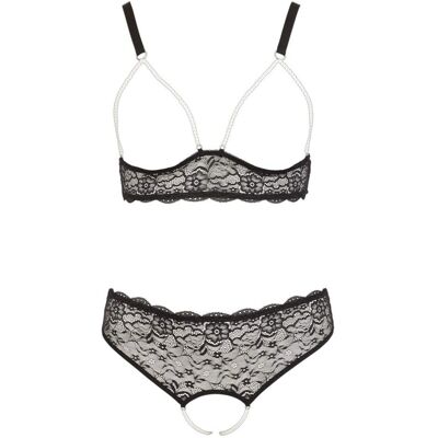 Ensemble Soutien-Gorge et String Pearl Cottelli Collection - Lingerie - Publicité Ensemble Soutien-Gorge et String Pearl Cottelli Collection - Lingerie - Publicité
