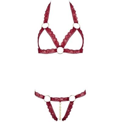 Ensemble Ouvert 2 Pièces - Lingerie Sexy Ensemble Ouvert 2 Pièces - Lingerie Sexy