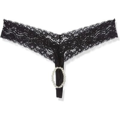 Cottelli Collection Spitzenstring mit Perlenkette - Dessous Cottelli Collection Spitzenstring mit Perlenkette - Dessous