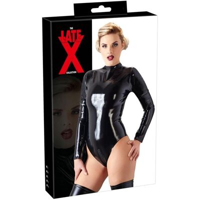 Late X Μοντέλο M Latex Σώμα - Μαύρο, Μακρυμάνικο, Αντιστρέψιμο φερμουάρ Late X Μοντέλο M Latex Σώμα - Μαύρο, Μακρυμάνικο, Αντιστρέψιμο φερμουάρ