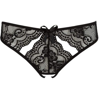 NO:XQSE Modello - Slip in pizzo con apertura tra le gambe - Slip NO:XQSE Modello - Slip in pizzo con apertura tra le gambe - Slip