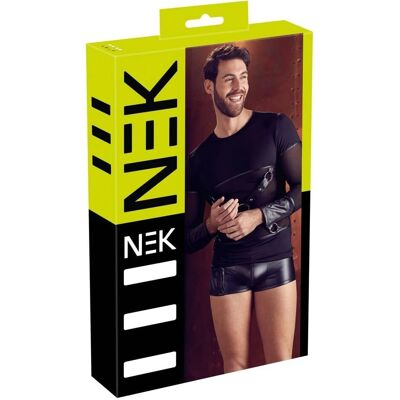 Chemise pour hommes NEK avec harnais de poitrine - Chemise Chemise pour hommes NEK avec harnais de poitrine - Chemise