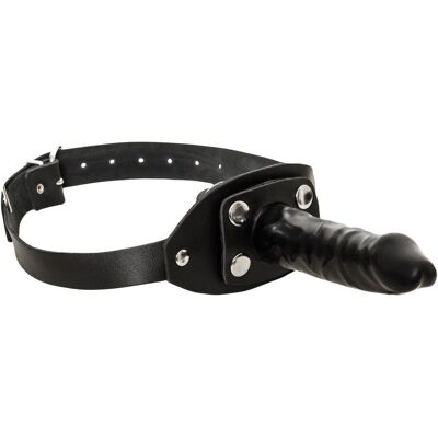Harnais en cuir Fetish Zado avec gode détachable - Noir, Violet Harnais en cuir Fetish Zado avec gode détachable - Noir, Violet