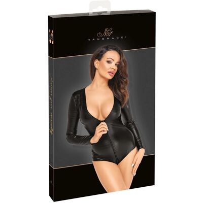Body Noir à motif serpent mat brillant - Body Body Noir à motif serpent mat brillant - Body
