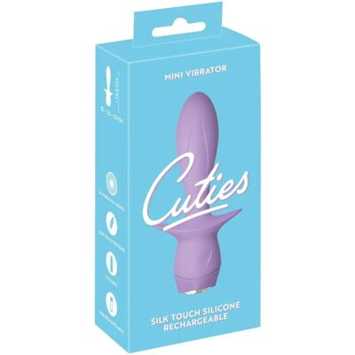 Mini Vibratore Cuties - Vibrazioni Profonde - Sicuro per Anali - Viola Mini Vibratore Cuties - Vibrazioni Profonde - Sicuro per Anali - Viola