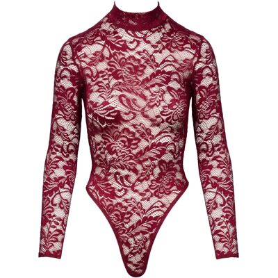 Cottelli LINGERIE Rood Kant Body - Lingerie Bodysuit Cottelli LINGERIE Rood Kant Body - Lingerie Bodysuit