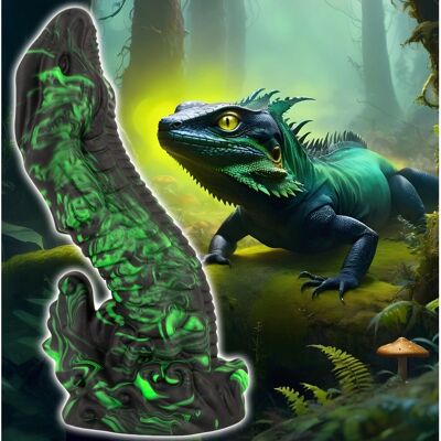 Beasty Cocks Lizard Peak - Dildo con Design Ispirato ai Rettili Beasty Cocks Lizard Peak - Dildo con Design Ispirato ai Rettili