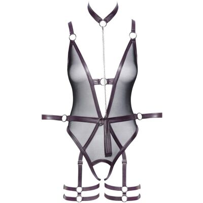 Cottelli Bondage Body - Åbent, Aftagelige Stropper, Kædelås - Bondage Body Cottelli Bondage Body - Åbent, Aftagelige Stropper, Kædelås - Bondage Body