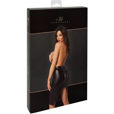 Noir HandMade M Falda ajustada de Power Wetlook Noir HandMade M Falda ajustada de Power Wetlook
