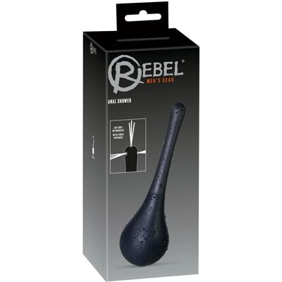 You2Toys Rebel Anal Shower - Silicona 250ml, Negro You2Toys Rebel Anal Shower - Silicona 250ml, Negro
