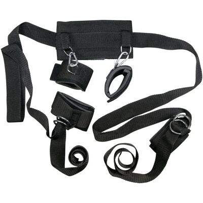 Bad Kitty Bondage Set - Säädettävä Musta Bad Kitty Bondage Set - Säädettävä Musta