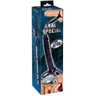 Dildo double pénétration noir You2Toys - 16cm Dildo double pénétration noir You2Toys - 16cm