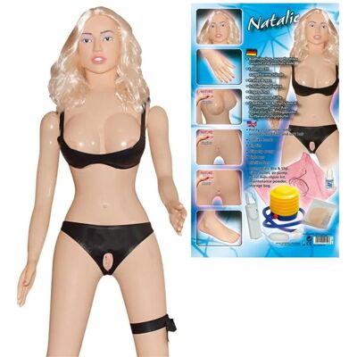 You2Toys Liebespuppe Natalie - 3D-Gesicht, Bewegliche Arme, Hellhäutig You2Toys Liebespuppe Natalie - 3D-Gesicht, Bewegliche Arme, Hellhäutig