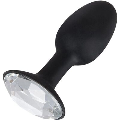 You2Toys Diamant S Plug Anal en Silicone Noir - Petit - Type de Fesses You2Toys Diamant S Plug Anal en Silicone Noir - Petit - Type de Fesses