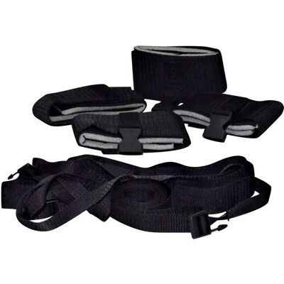 Kit d’attaches de lit Bad Kitty - Réstraintes réglables pour lit BDSM Kit d’attaches de lit Bad Kitty - Réstraintes réglables pour lit BDSM