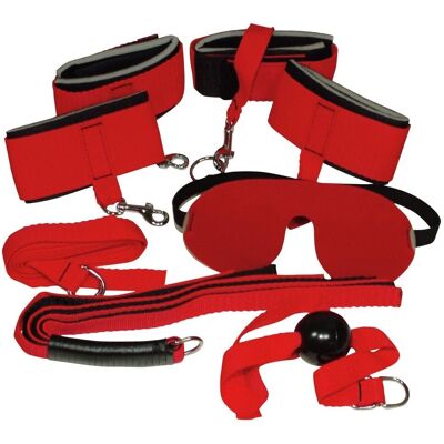 Coffret Bondage Bad Kitty Red Giant - Kit Débutant BDSM Coffret Bondage Bad Kitty Red Giant - Kit Débutant BDSM