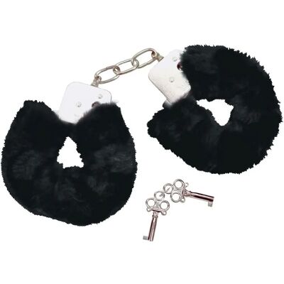 Esposas Bad Kitty con Peluche - Negro - Accesorios de Bondage Esposas Bad Kitty con Peluche - Negro - Accesorios de Bondage
